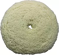 PRESTA PST-890141 White Wool Aggressive Cutting Compounding Pad - 9"