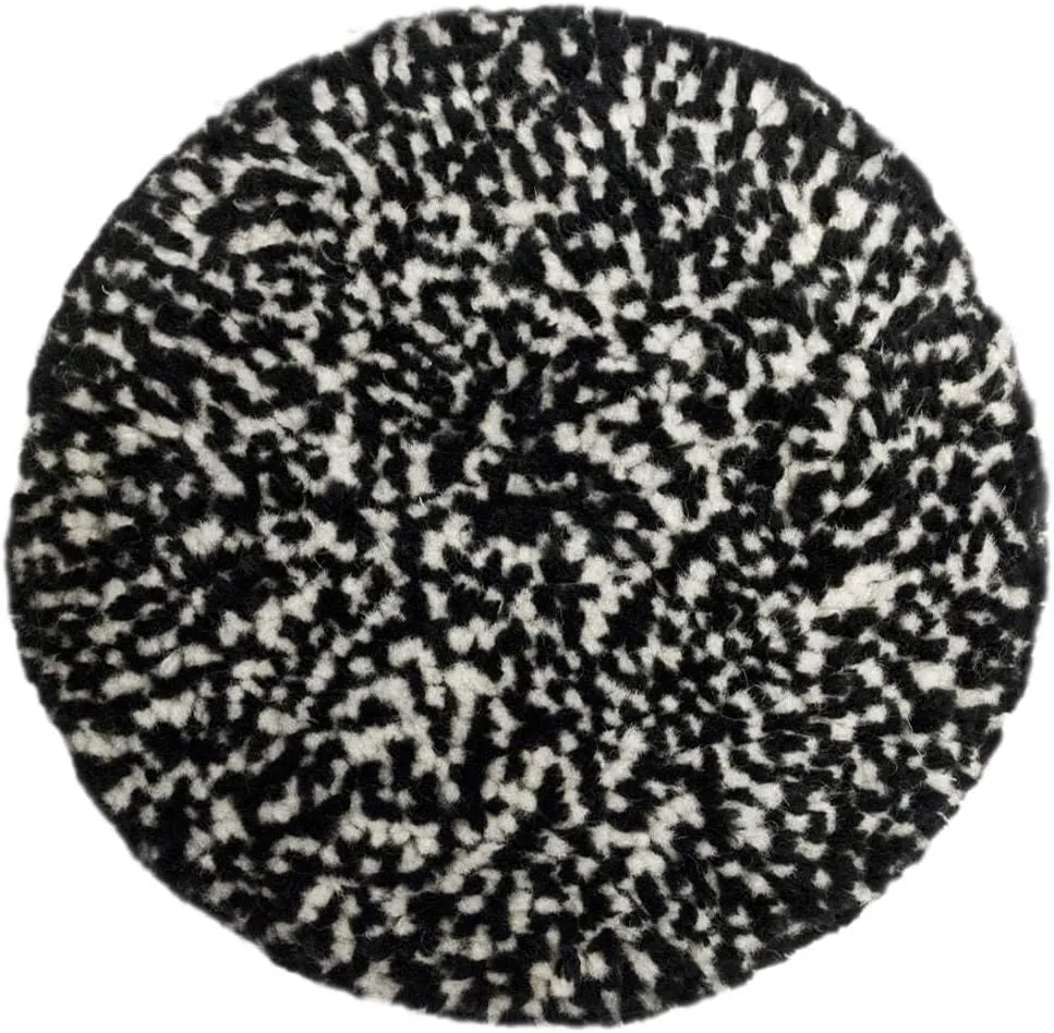 Presta Wool Compounding Pad - Black & White Heavy Cut