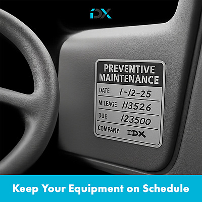 Preventive Maintenance Stickers - 100 Pack Preventive Maintenance Stickers - 100 Pack