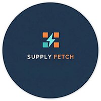 Supply Fetch round plastic stickers
