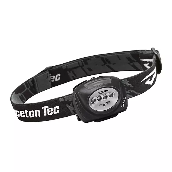 Princeton Tec Quad LED Headlamp Black