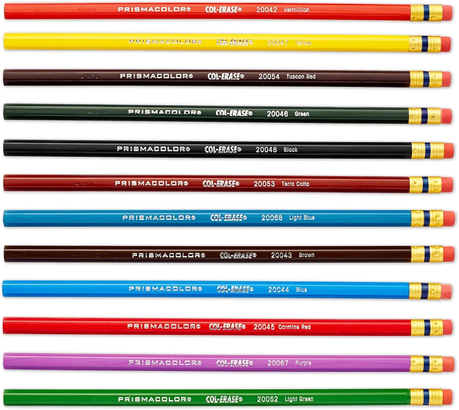 Prismacolor Col-Erase Erasable Colored Pencils