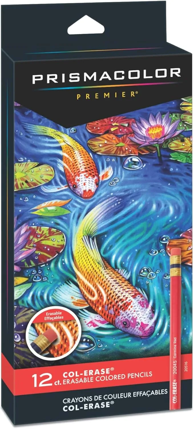 Prismacolor Col-Erase Erasable Colored Pencils
