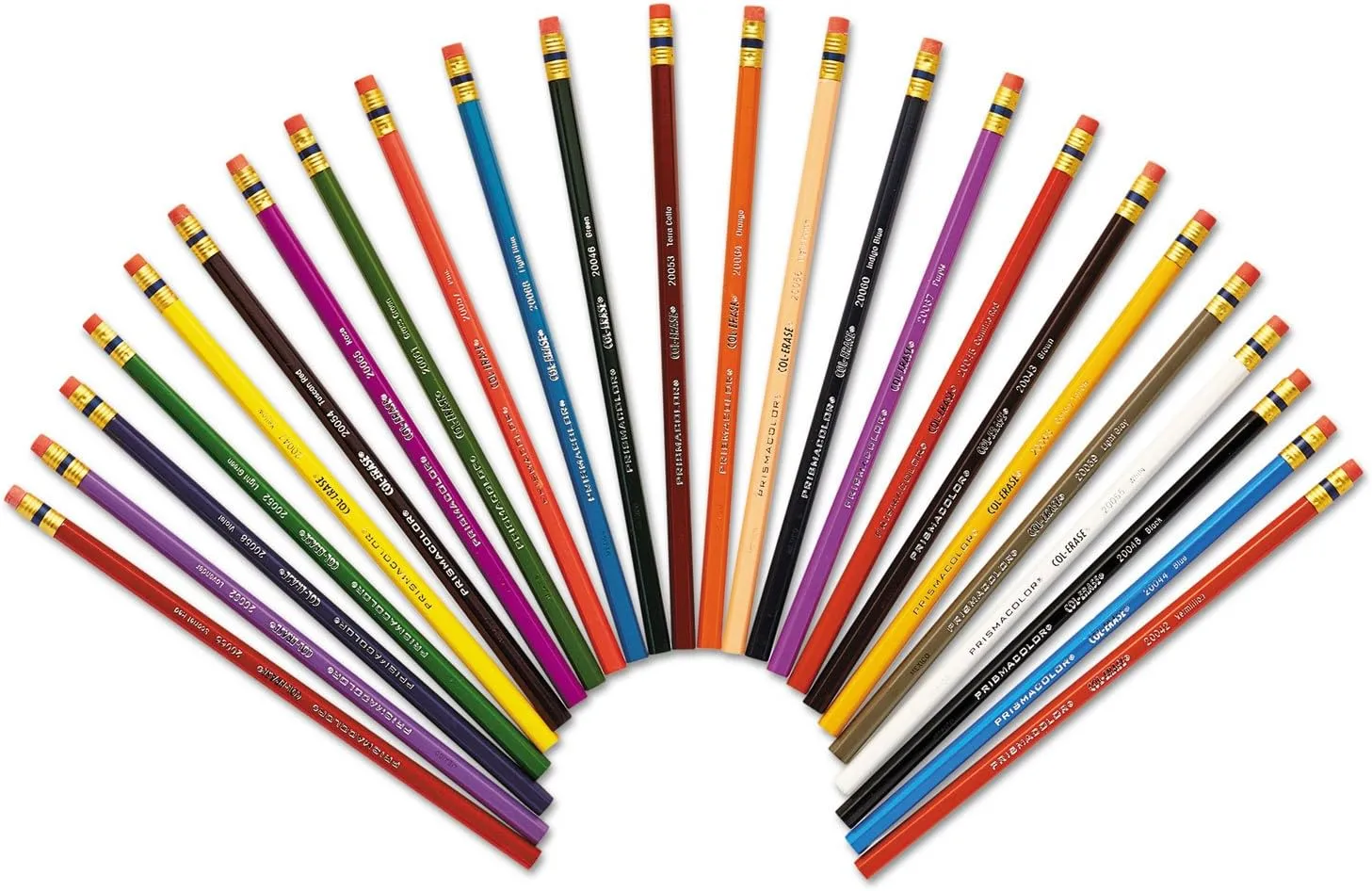 Prismacolor Col-Erase Erasable Colored Pencils