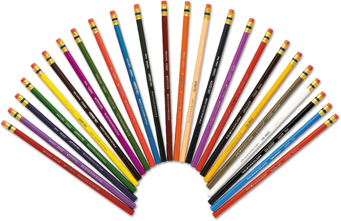 Prismacolor Col-Erase Erasable Colored Pencils
