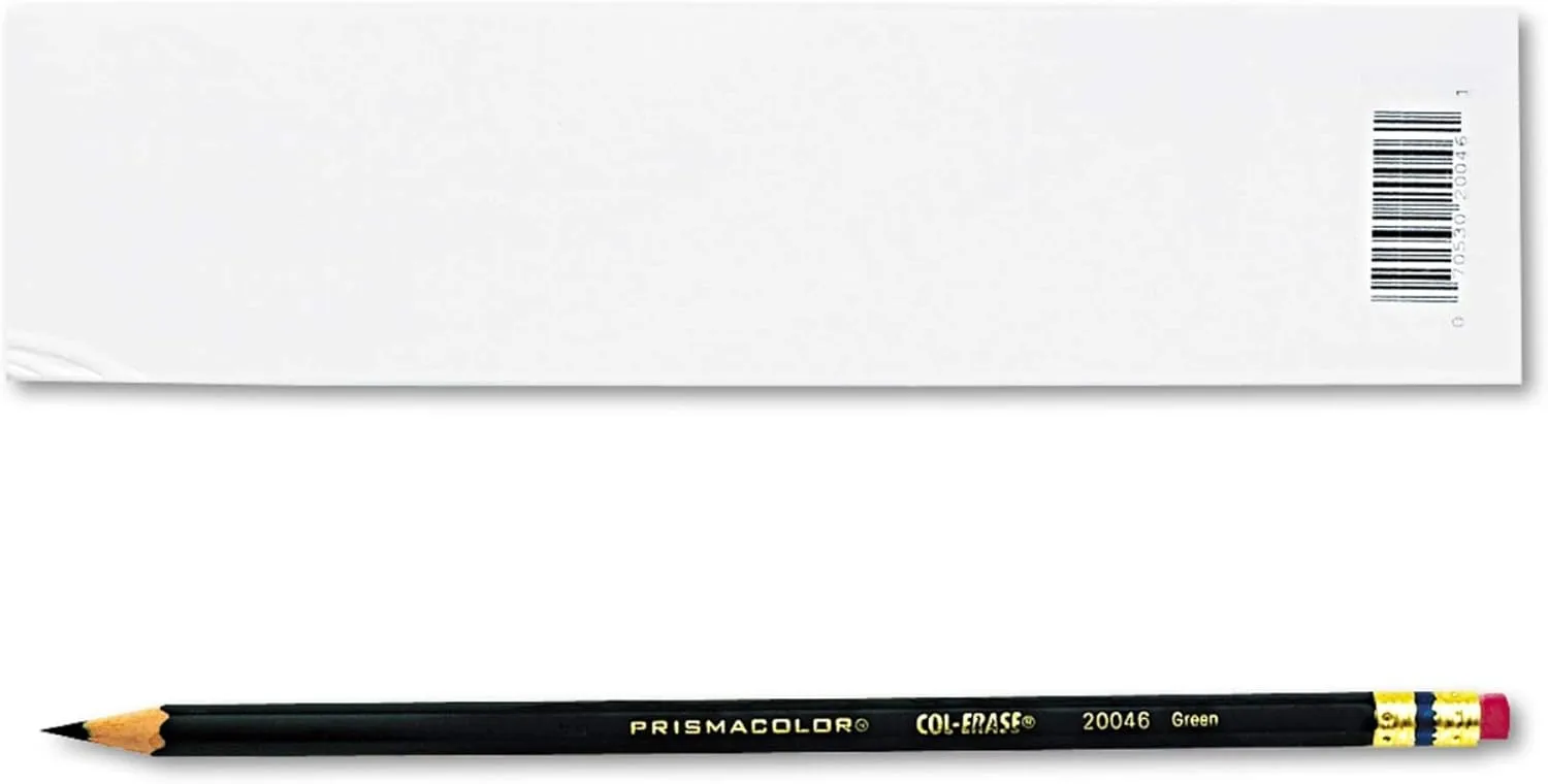 Prismacolor Col-Erase Pencils, Green, Box of 12
