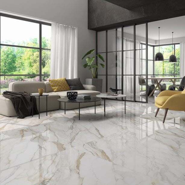 Gresie PRISSMACER, DORIAN GOLD PULL. 90x90 mp/cutie 1.62