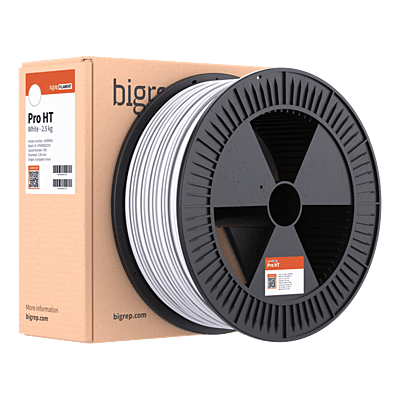 Pro HT - Industrial Filament - White - 2.5 kg Pro HT - Industrial Filament - White - 2.5 kg