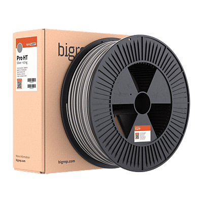 Pro HT - Industrial Filament - Silver - 4.5 kg Pro HT - Industrial Filament - Silver - 4.5 kg