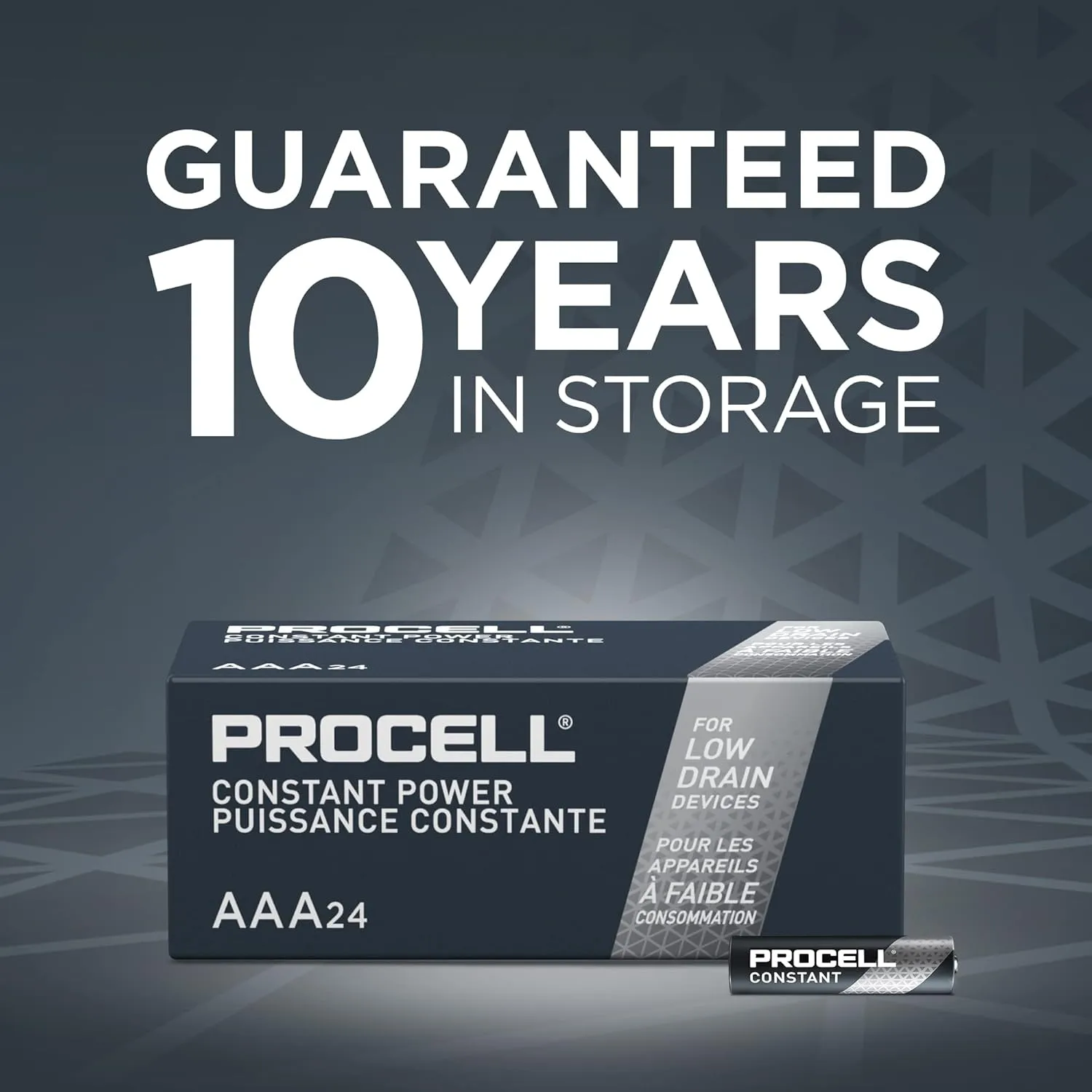 ProCell Duracell 32-MA92-DH0O Alkaline Battery, AAA (Pack of 24), Packaging May Vary