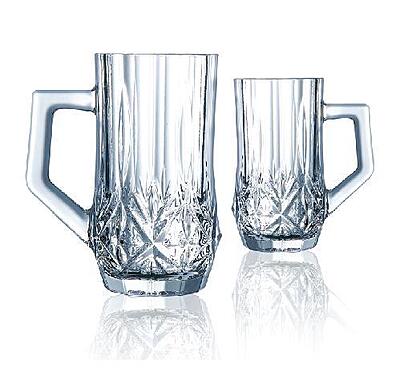 Tempered Brighton Tea Mug 16CL طقم كاسات شاي لومينارك  6 كاسات