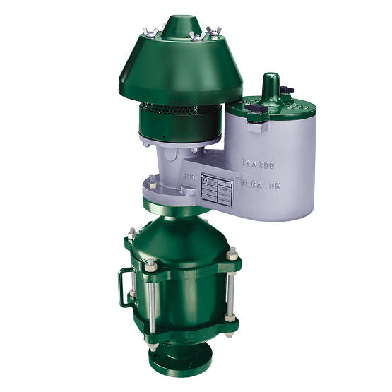Enardo Series 950 Pressure Vacuum Relief Valve With Series 7 Flame Arrestor Enardo Series 950 Pressure Vacuum Relief Valve With Series 7 Flame Arrestor