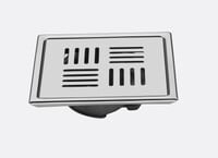FLOOR GRATING DRAINER WITH BOWL SIZE 150X150 SS304 GRADE Model 2 FLOOR GRATING DRAINER WITH BOWL SIZE 150X150 SS304 GRADE Model 2