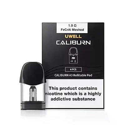 Uwell Caliburn A3 Refillable Pod 1.0Ω