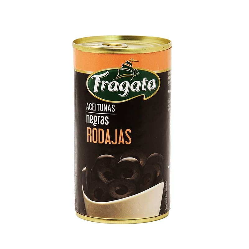 ACEITUNAS FRAGATA NEGRA 350G