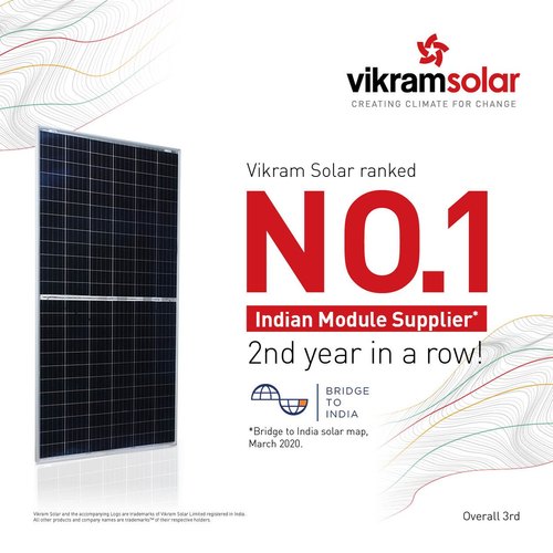 VIKRAM SOLAR - MONO PERC HC - 540wp(Pack of 2)