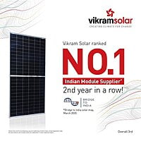 VIKRAM SOLAR - MONO PERC HC - 540wp(Pack of 2)
