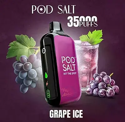 Pod Salt 35K - Grape Ice 20mg
