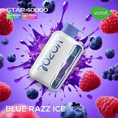 Vozol 40K - White Peach Raspberry