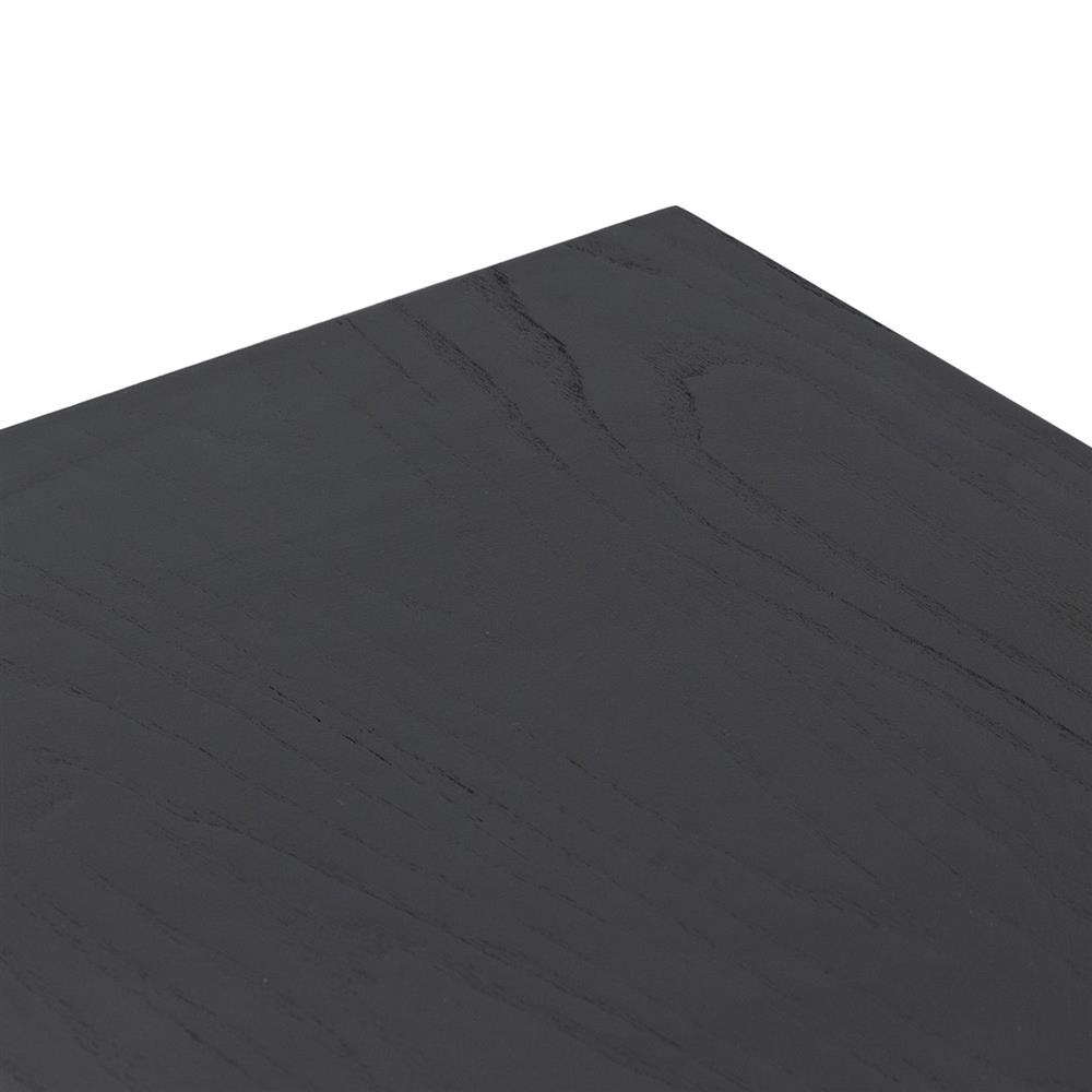 Joy Rustic Lodge Black Ash Wood Dresser