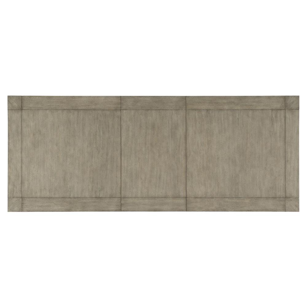 Luca Rustic Lodge Oak Wood Rectangular Extendable Dining Table - 82.25-106.25"W