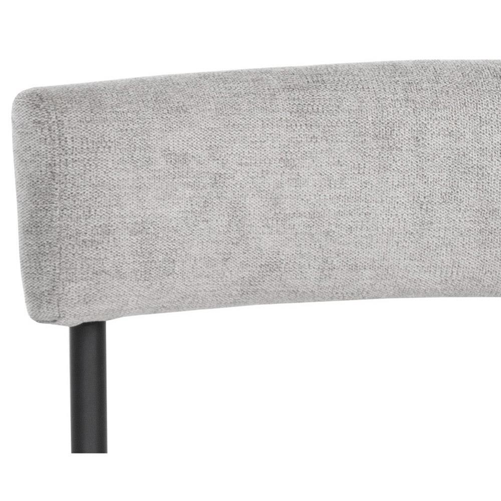 Sunpan Seneca Industrial Grey Performance Steel Dining Side Chair - Set of 2