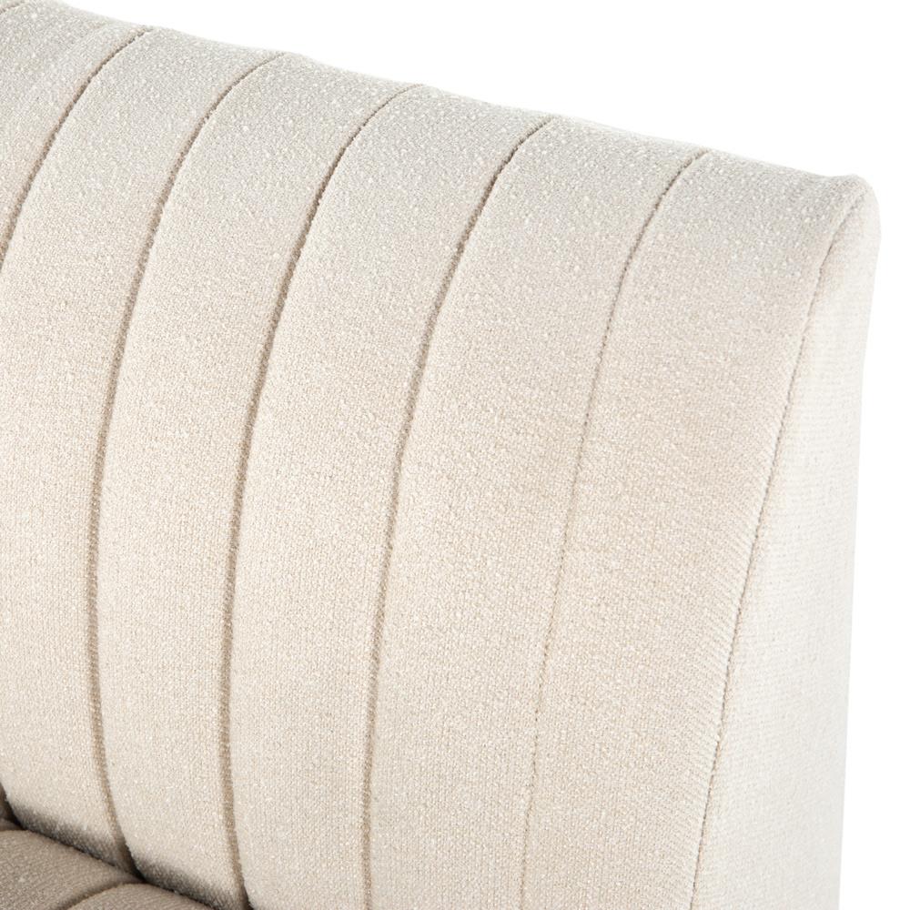 Leo Modern Classic Beige Performance Tufted Dining Bench