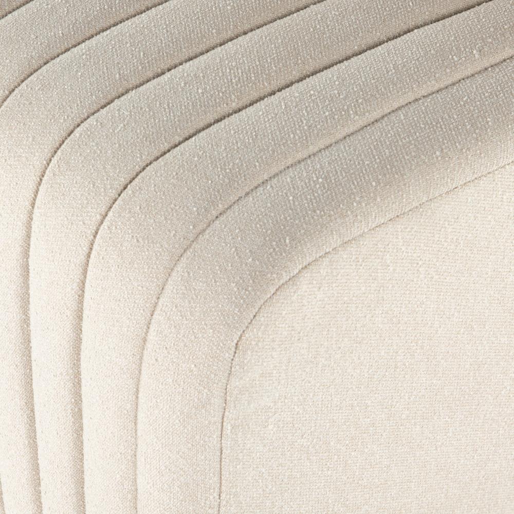 Leo Modern Classic Beige Performance Tufted Dining Bench