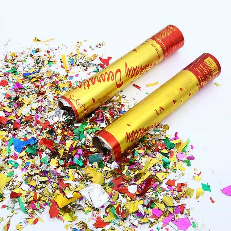 19cm Party Confetti Cannon