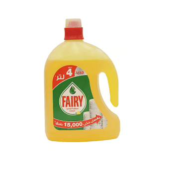 Fairy Dishwashing Liquid - Lemon Scent - Equivalent to 4 Liters