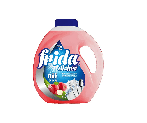 Freida Concentrated Dishwashing Liquid - Red Apple Scent - 2kg Package