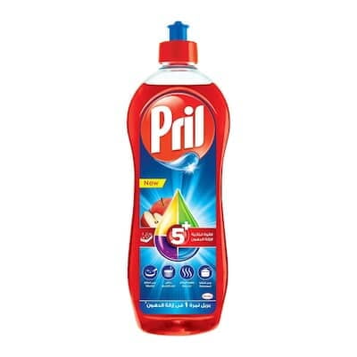 Pril Manual Dishwashing Liquid - Red Apple - 600ml Package