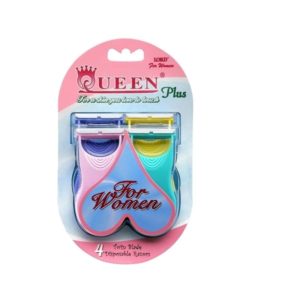 Lord Queen 3 Women's Razor - 4 Pieces