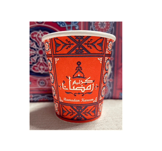 Ramadan Tent Design Red Cup Size 7 oz
