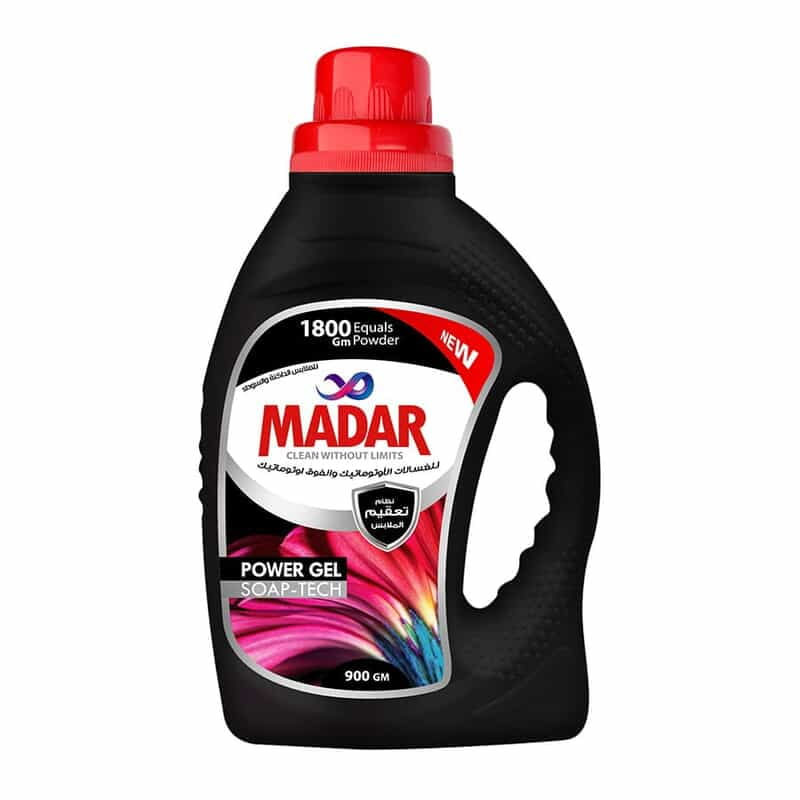 Madar Black Gel for Automatic and Top-Loading Machines - 900g Package