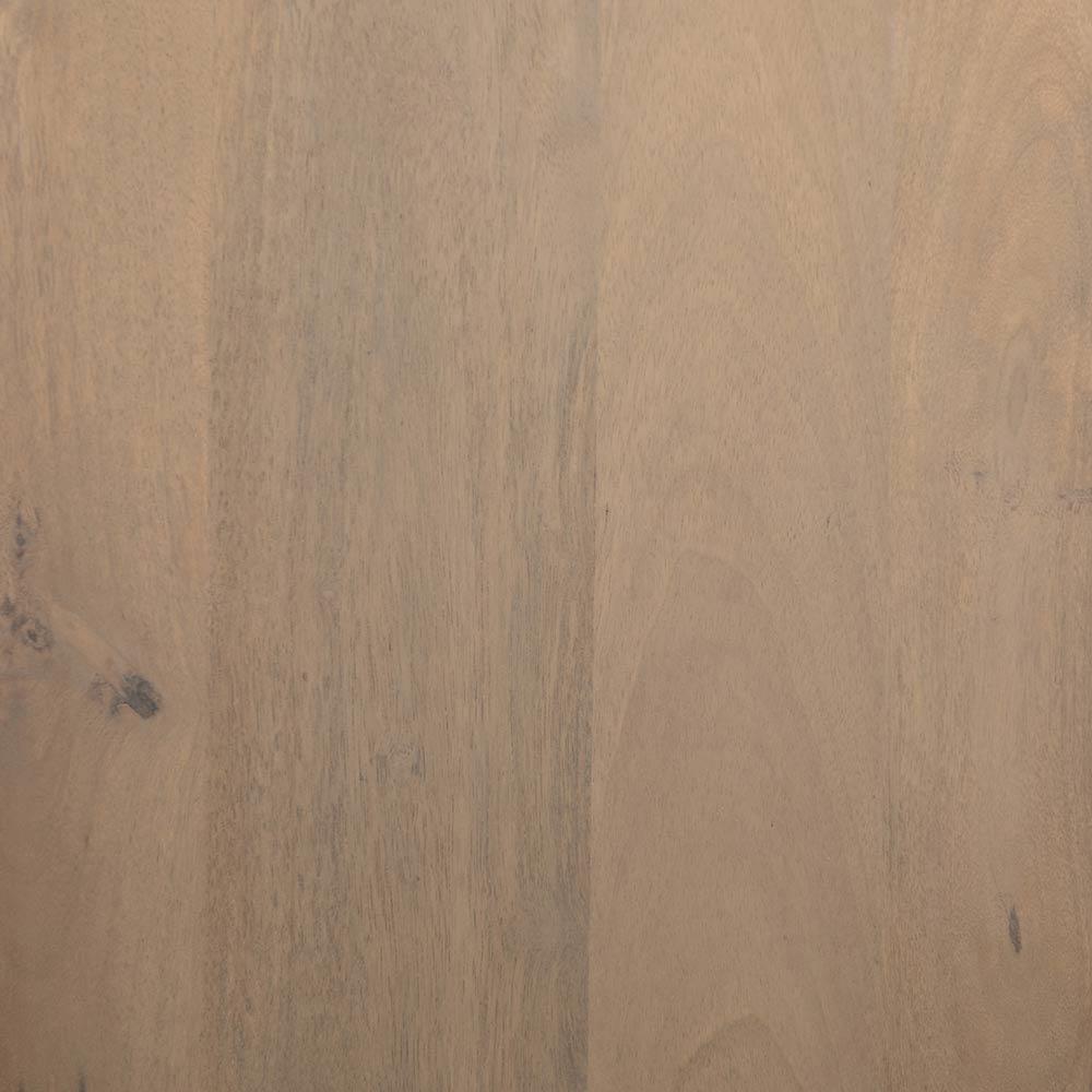 Corazon Global Bazaar Natural Woven Cane Brown Mango Wood Bar Cabinet