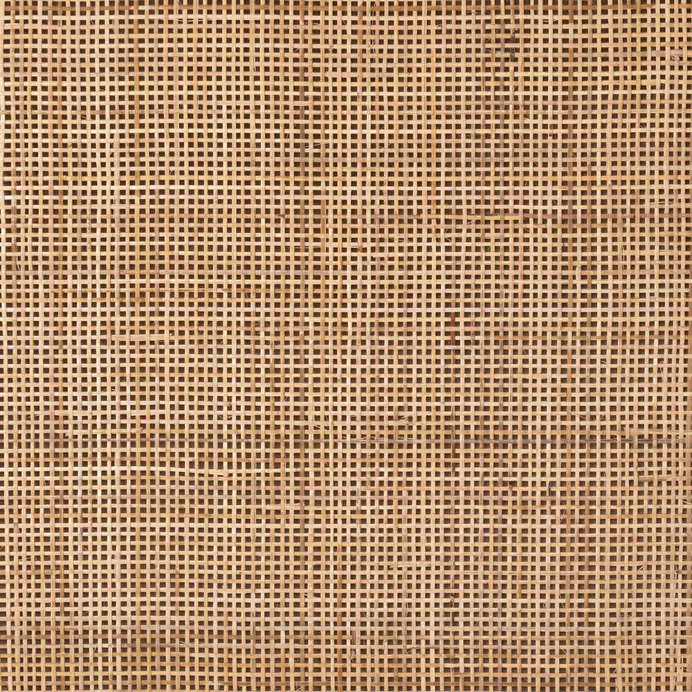 Corazon Global Bazaar Natural Woven Cane Brown Mango Wood Bar Cabinet