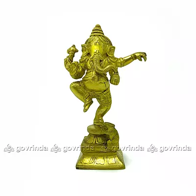 Lord Ganesha Idol for Home | 6.5 inch | Ganesh Murti | Unique Design for Desk, Car, and Home Decor