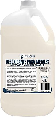 Desoxidante Para Metales Quita Oxido 4 Litros