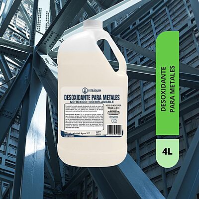 Desoxidante Para Metales Quita Oxido 4 Litros