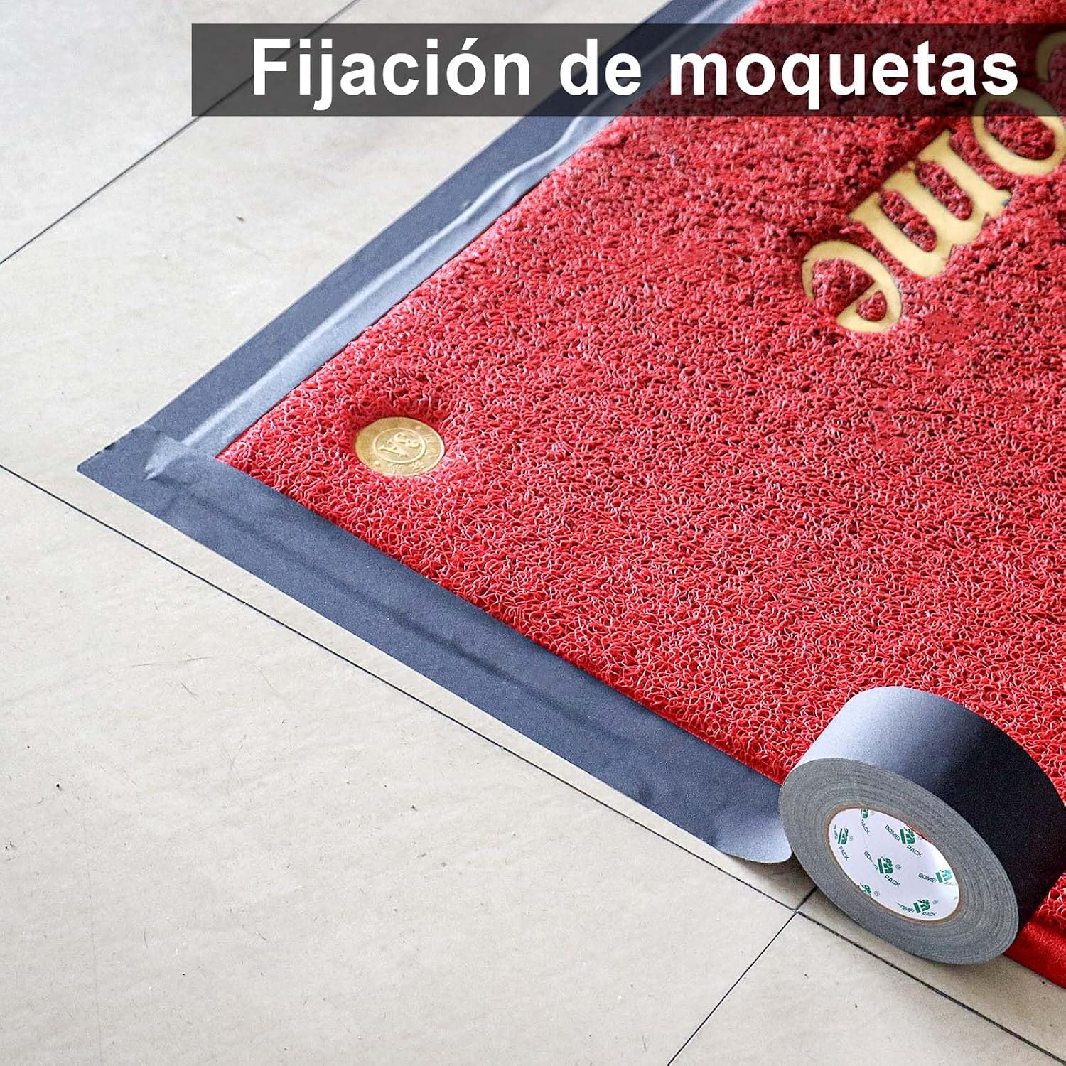 Cinta aislante, 1.88 Pulgadas X 20 Yardas 6 Rollos