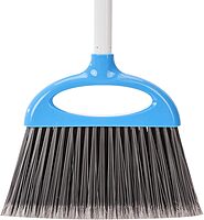 Juego de escobas para recoger, color azul y blanco
