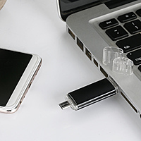 Black OTG Pendrive