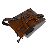 Contemporary Brown Killer Laptop Bag Contemporary Brown Killer Laptop Bag