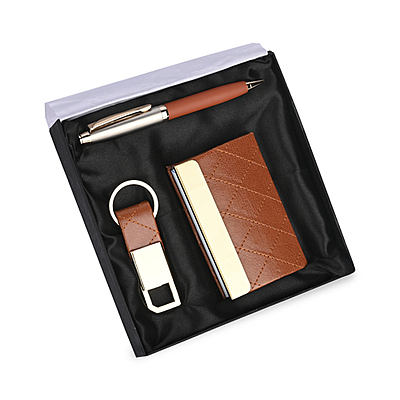 Premium Light Brown Gift Set