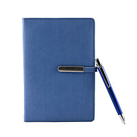 Sky Blue Corporate Diary With Pen Sky Blue Corporate Diary With Pen