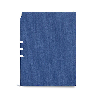 A5 Premium Lined Blue Corporate Diary with Italian PU Cover