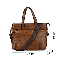 Contemporary Brown Killer Laptop Bag Contemporary Brown Killer Laptop Bag