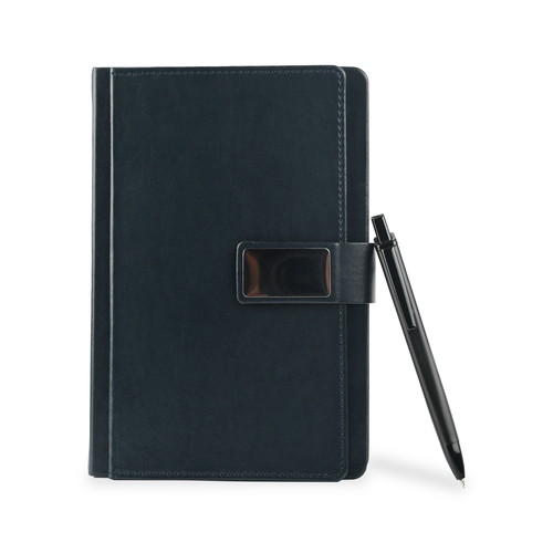 Blue Corporate Diary With Pen Blue Corporate Diary With Pen