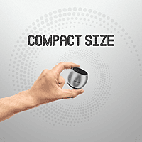 Landmark Shell Silver Portable Speaker Landmark Shell Silver Portable Speaker